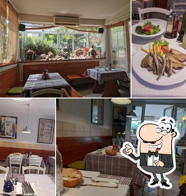 Gli interni di Seafood Restaurant "Girica"