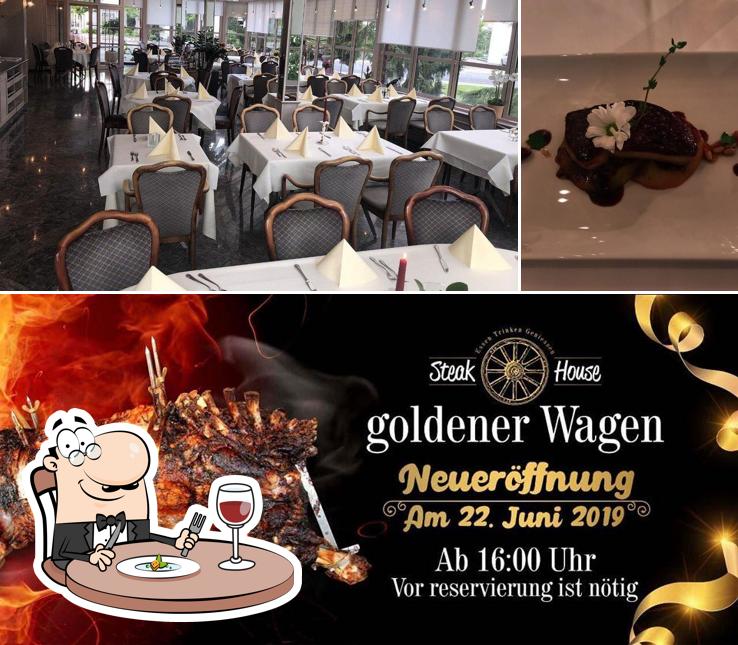 La foto di cibo e interni da Goldener Wagen