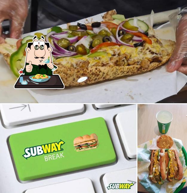 Nourriture à Subway