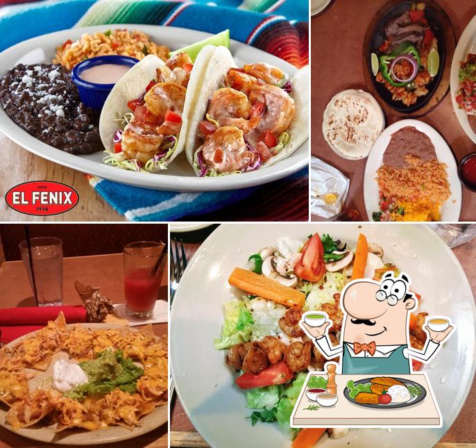 Food at El Fenix