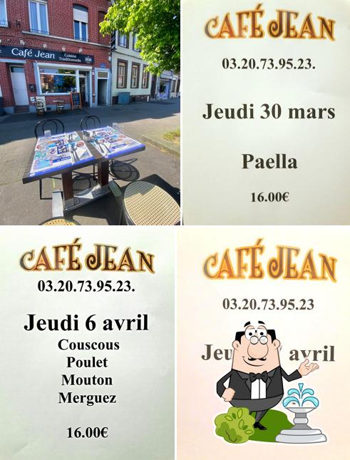 L'extérieur de Café Jean