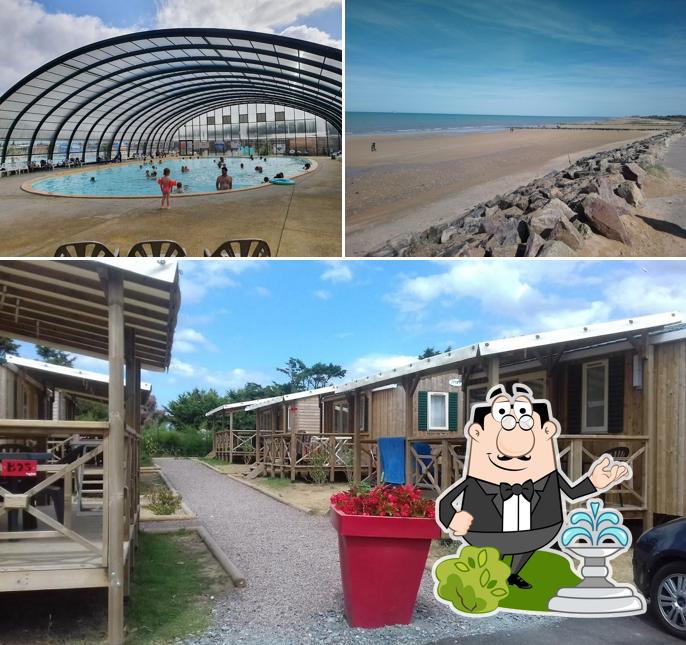Profitez de la vue extérieure de Camping Capfun - Donjon de Lars
