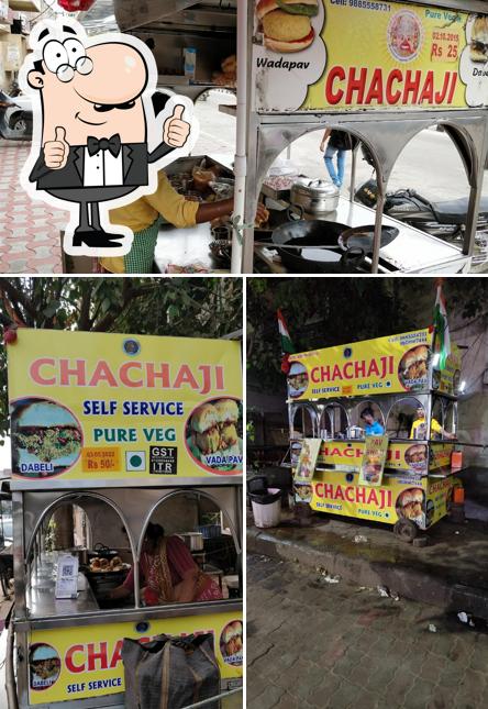 See the pic of Chachaji: Vada Pav, Dabeli, Misal pav