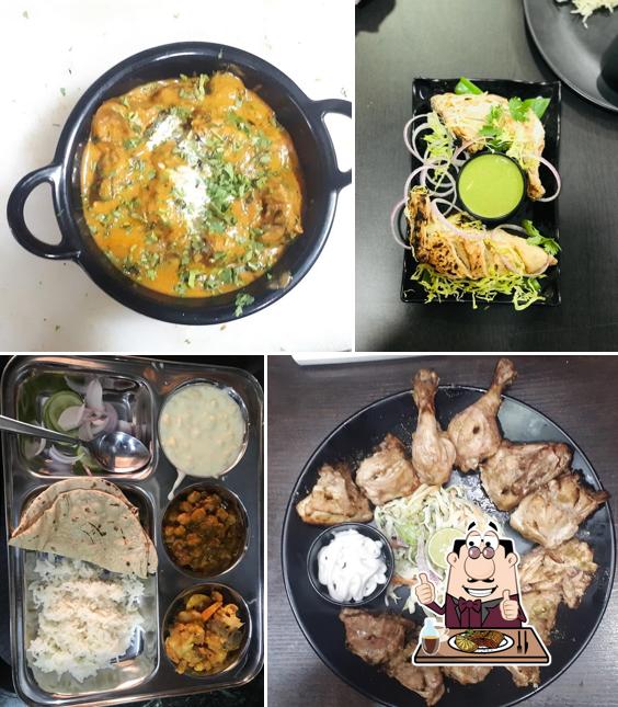 Order meat dishes at Local Adda
