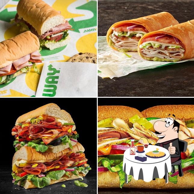 Treat yourself to a burger at Subway