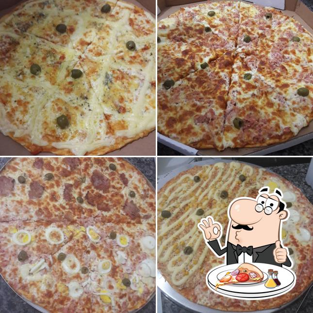 Peça diferentes estilos de pizza