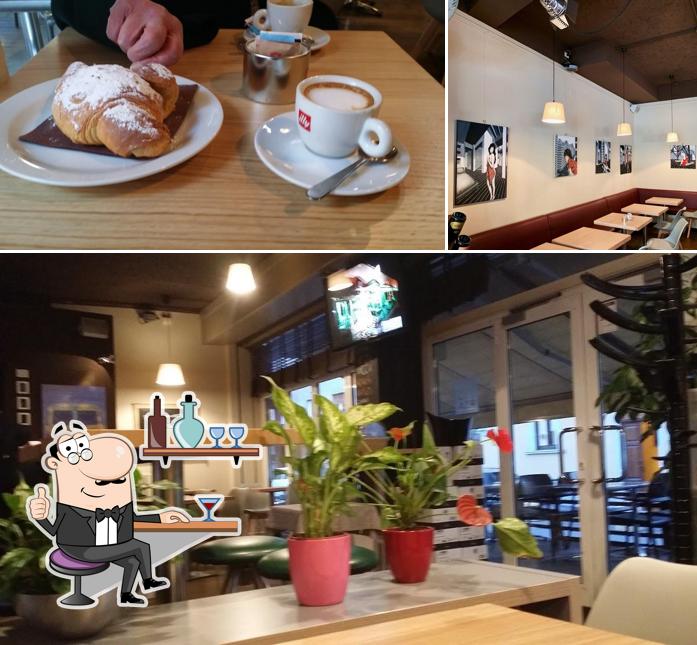 Dai un'occhiata agli interni di Esattoria, ristorante e bar
