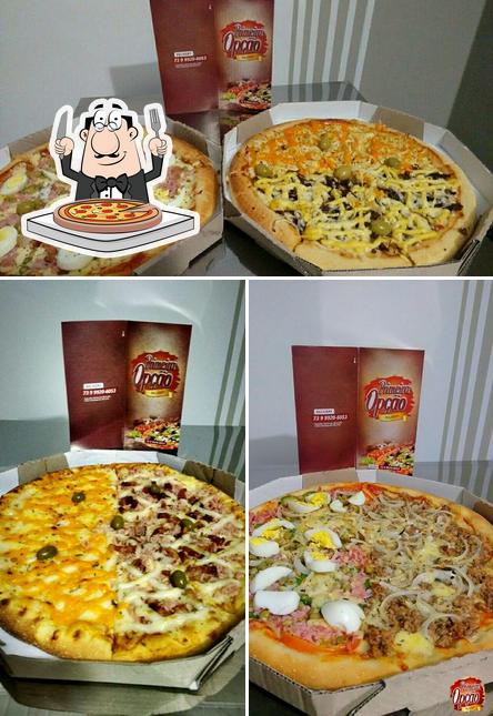 Consiga pizza no Pizzaria Primeira Opção Delivery Canavieiras BA