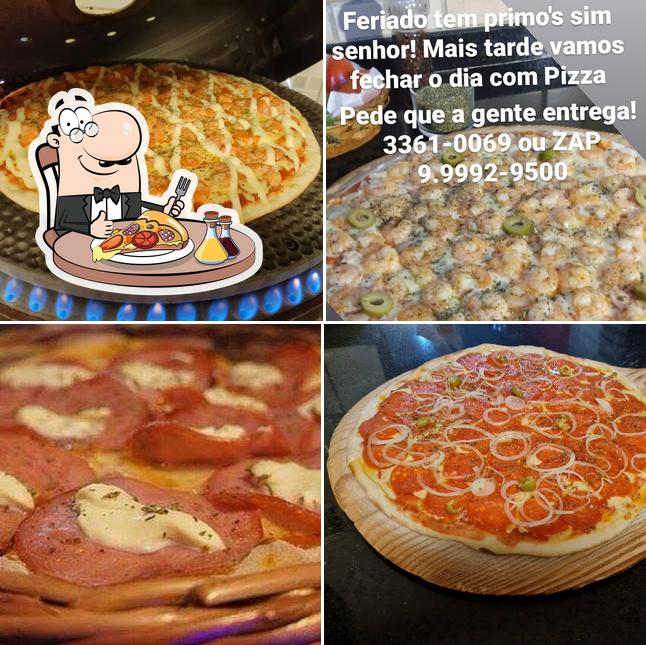 No Primos Pizzaria Delivery, você pode pedir pizza