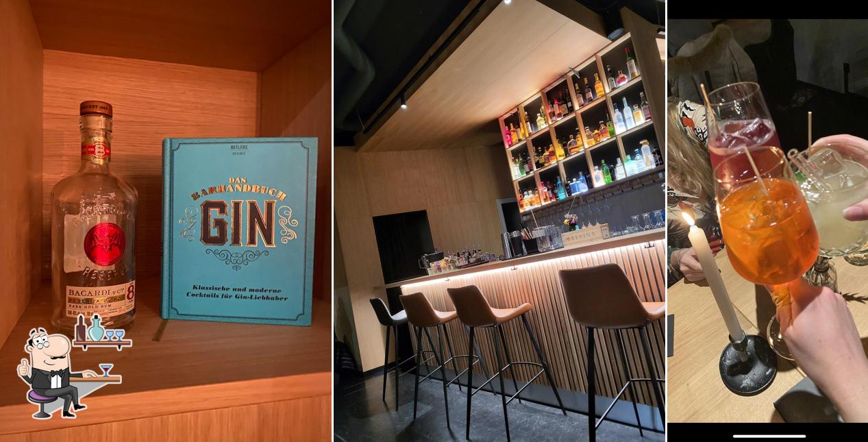 Gli interni di Eleven Coffee House and Bar