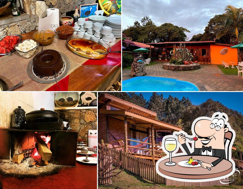 Comida em Pousada Recanto Primavera