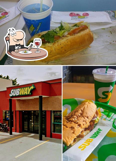 Comida em Subway