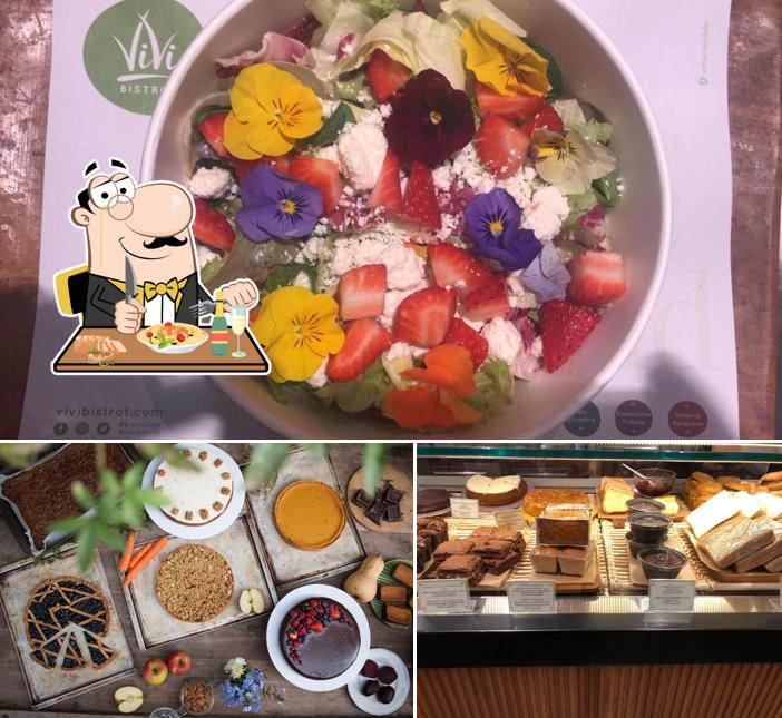 Nourriture à Vivi Bistrot Organic Salad & Juice Bar