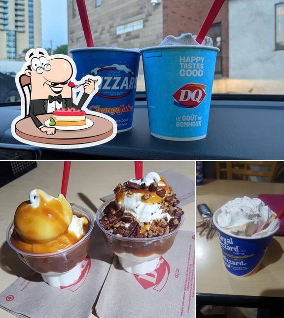 Dairy Queen Grill & Chill offre un nombre de plats sucrés