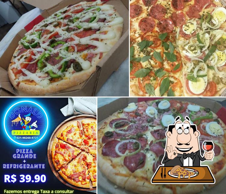 Consiga diferentes estilos de pizza