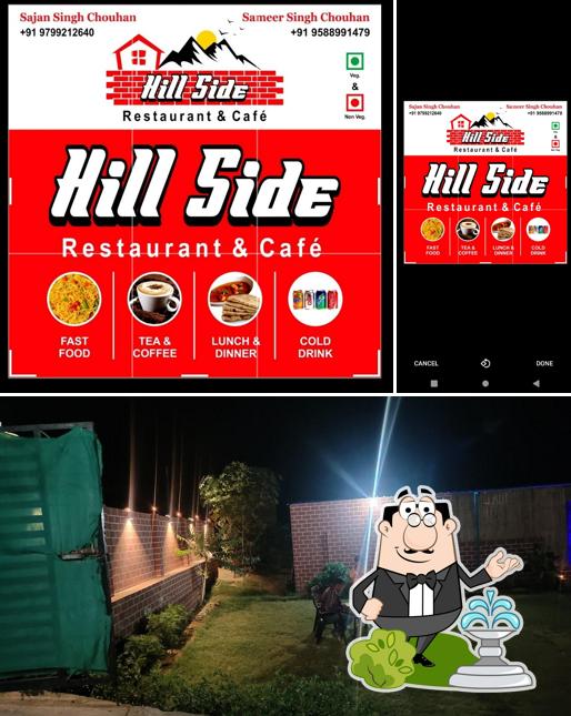 The exterior of HillSide Restaurant &Cafe
