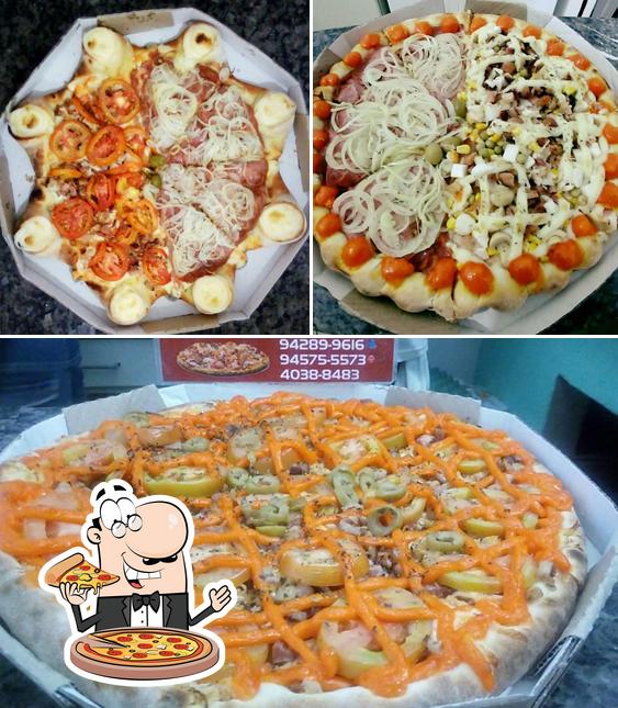 Experimente diferentes variedades de pizza