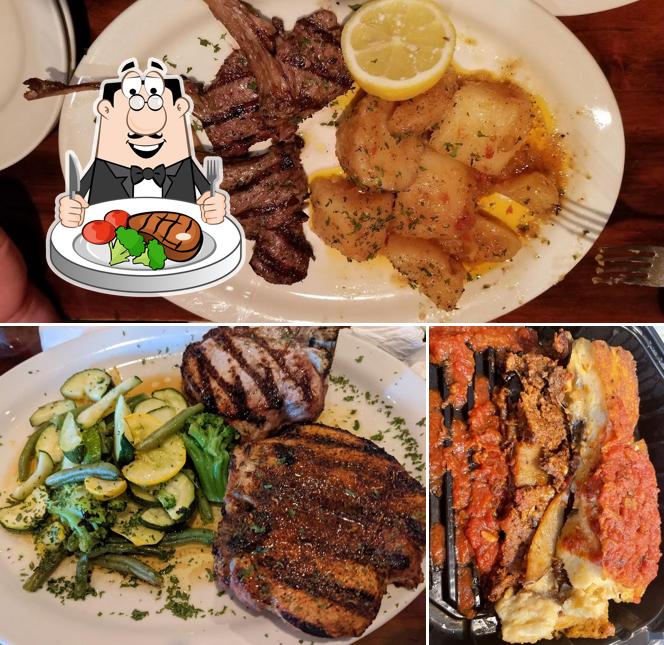 Try out meat dishes at Zorba's Greek Restaurant