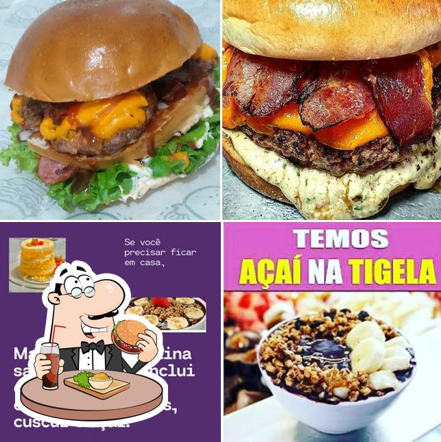 Hambúrguer em Tobias Lanche