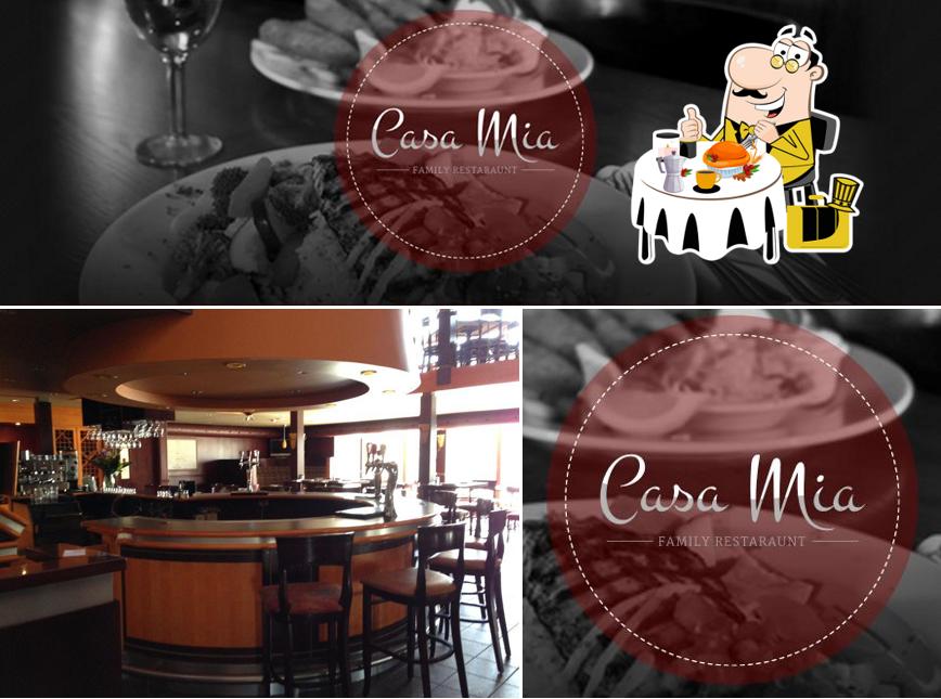 L’image de la nourriture et intérieur de Casa Mia Family Eatery’s