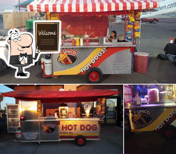 Взгляните на изображение ресторана "Hot Dogs El Unico"