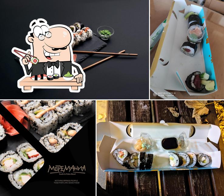 Choisissez de nombreuses options de sushi