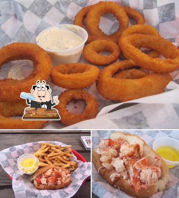 Lobster roll sandwich at The Lobster Nook