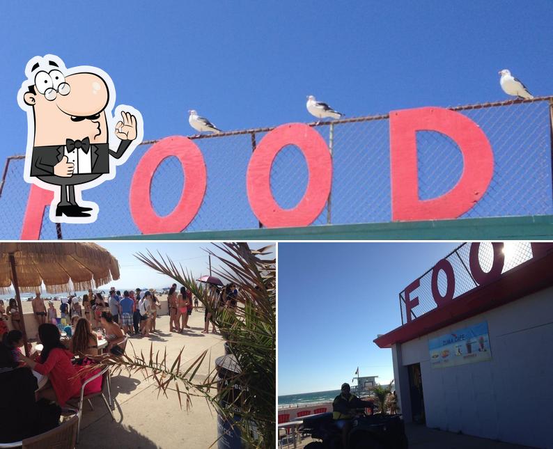 Look at the image of Zuma Beach Food Stand