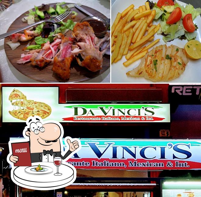 Еда в "Da Vinci's Italian & Mexican International Restaurant"
