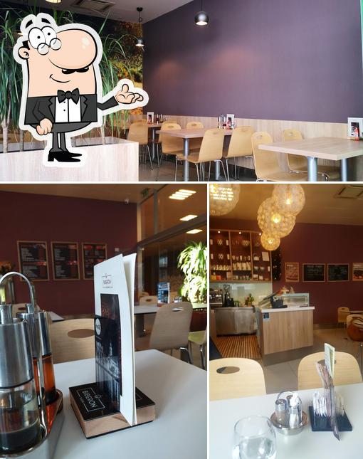 Dai un'occhiata agli interni di Biberon Food & Caffe KBC Split