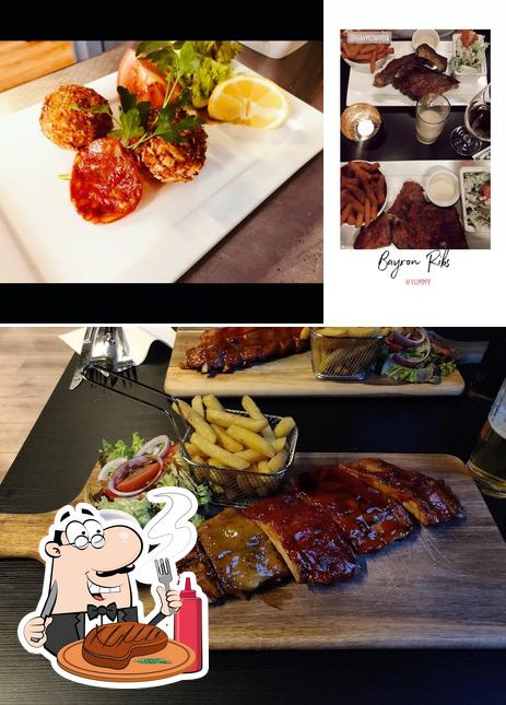 Choisissez des repas à base de viande à Bayron Ribs