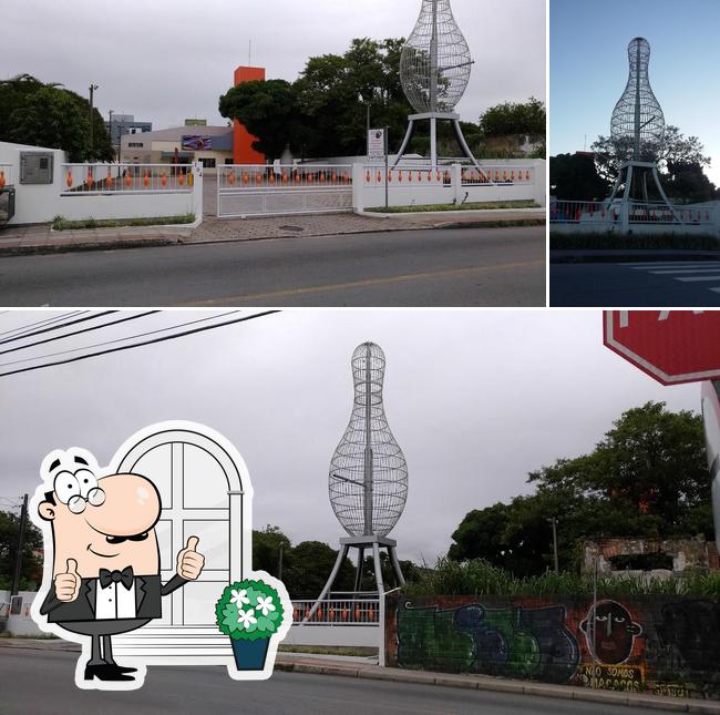 O exterior do Boliche Pinguim