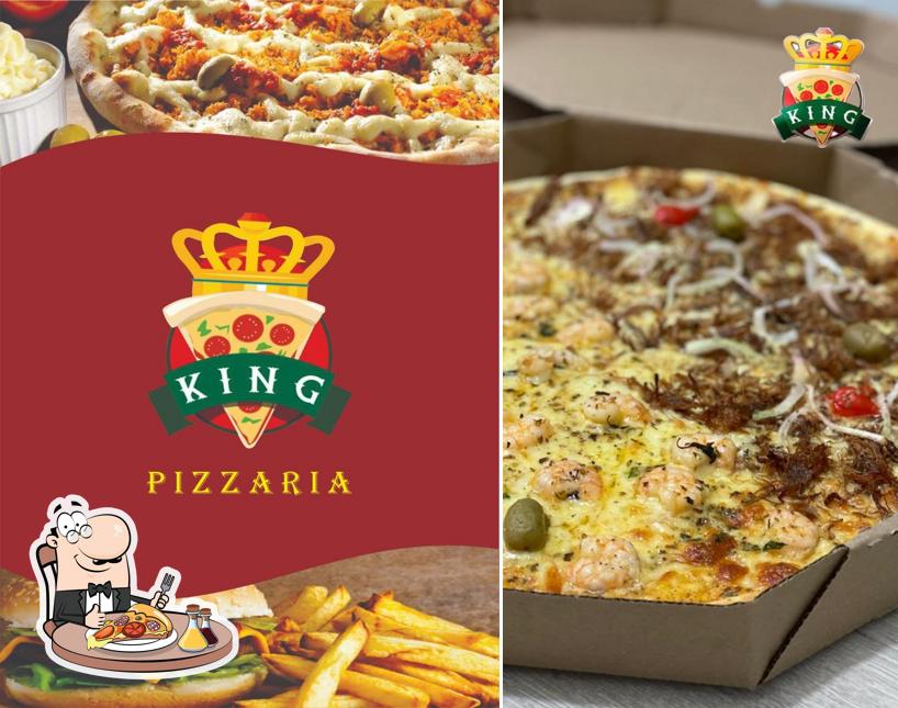 Consiga pizza no King Pizzaria