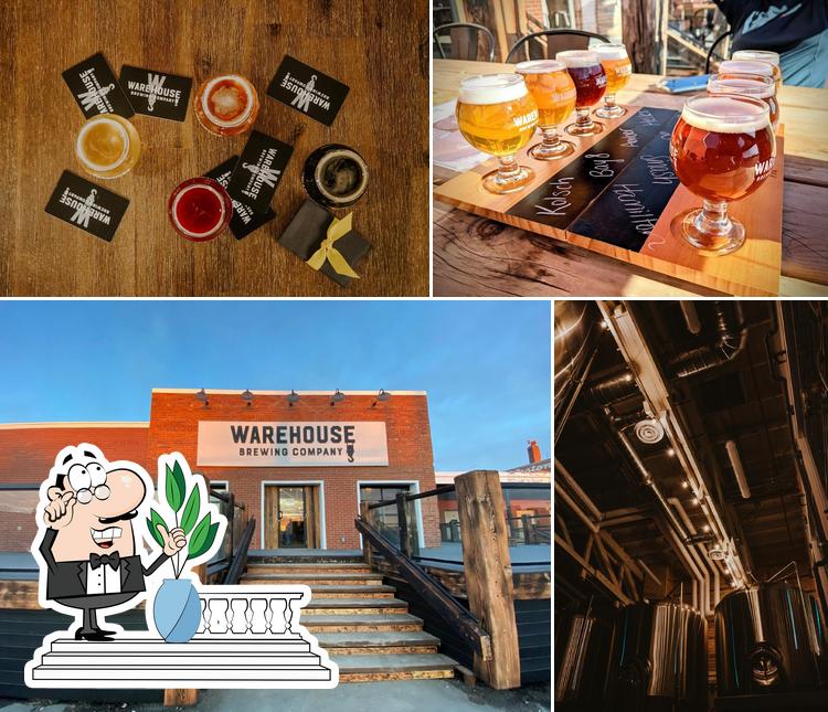 Warehouse Brewing in Regina Restaurant menu