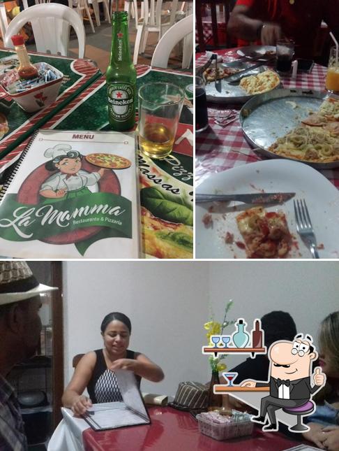 Veja imagens do interior do La Mamma Restaurante e Pizzaria