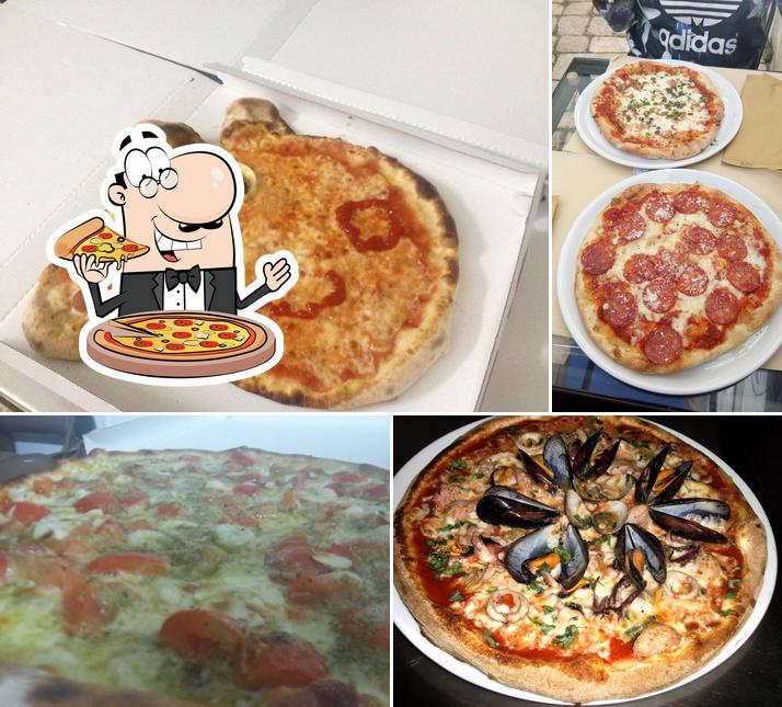 Scegli una pizza a Pizzeria Mondo Pizza