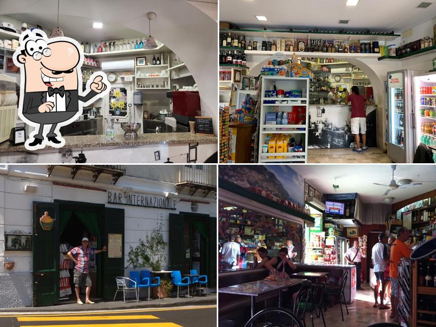 Gli interni di Bar Internazionale