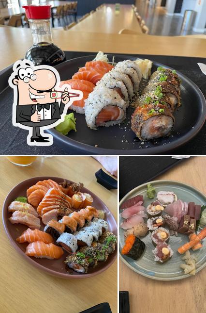 Experimente diversas opções de sushi