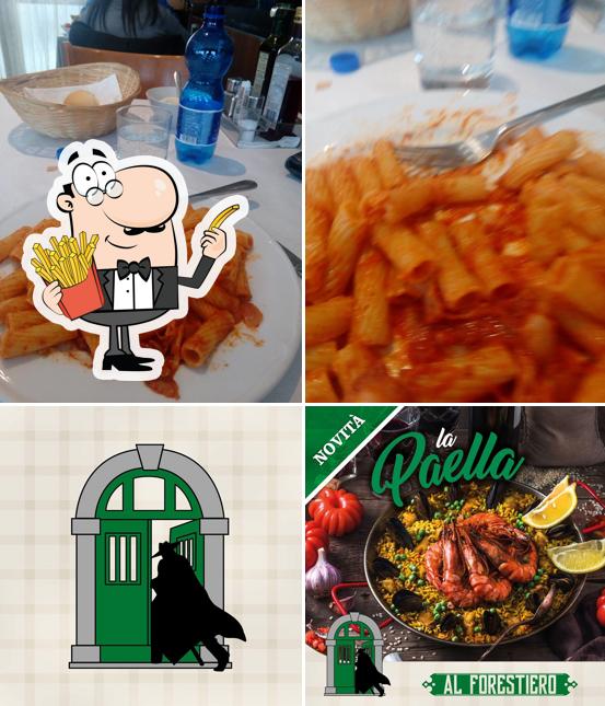 Assaggia un piatto di patatine a Ristorante Pizzeria Al Forestiero