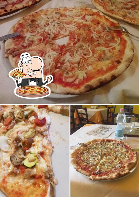 Prenditi tra le svariate varianti di pizza