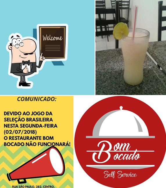 Here's a picture of Bom Bocado Restaurante Self Service