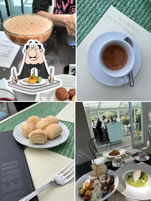 Cibo al Caffetteria Villa Necchi Campiglio