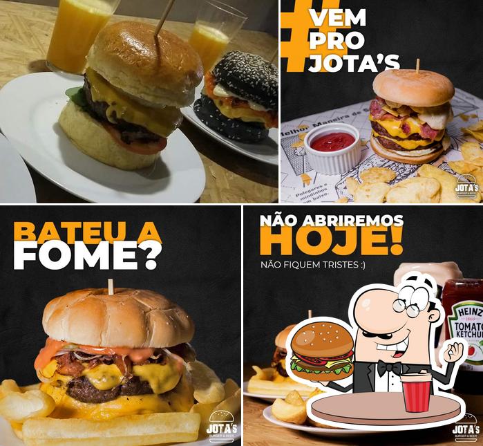 Os hambúrgueres do Jota's Burger & Beer Pardinho irão satisfazer uma variedade de gostos