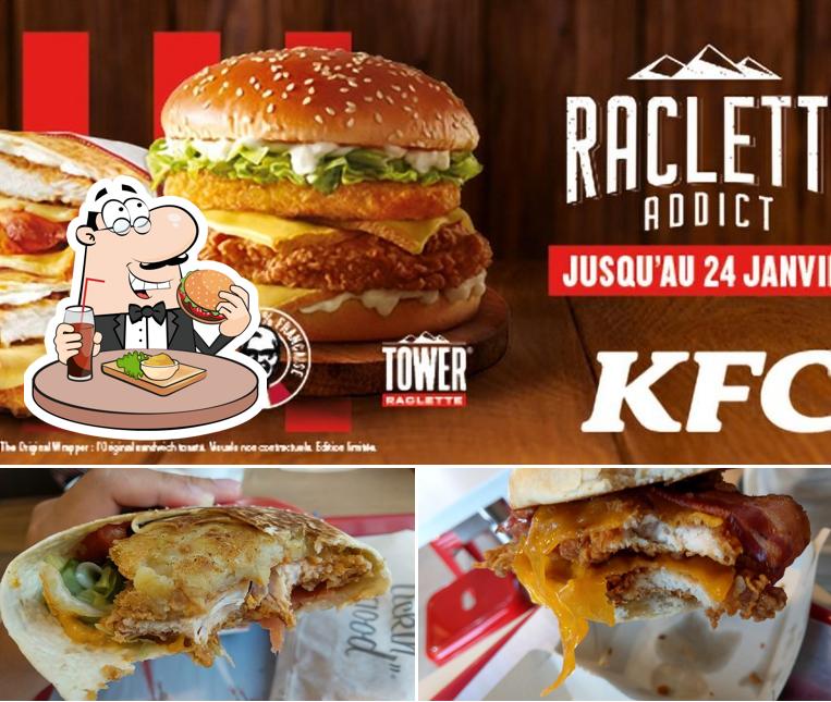 Essayez un hamburger à KFC La Rochelle Lagord