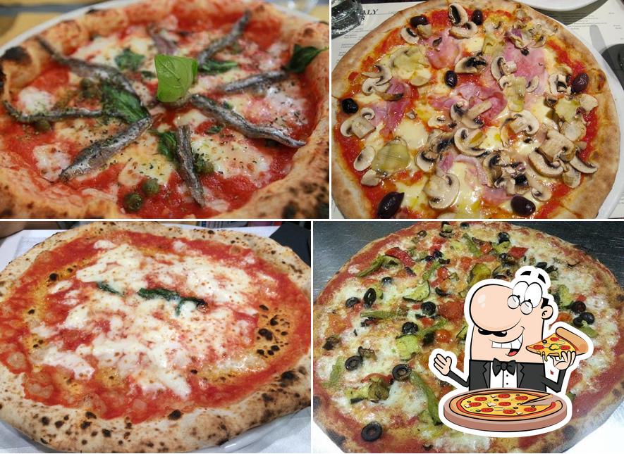 Scegli tra le molte varianti di pizza