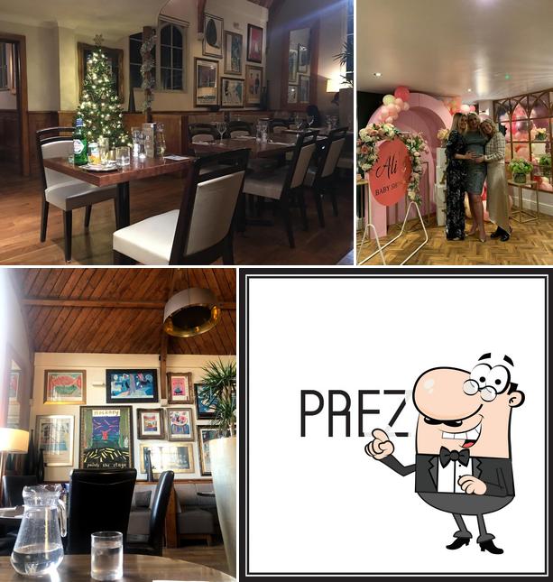 The interior of Prezzo Italian Restaurant Hailsham