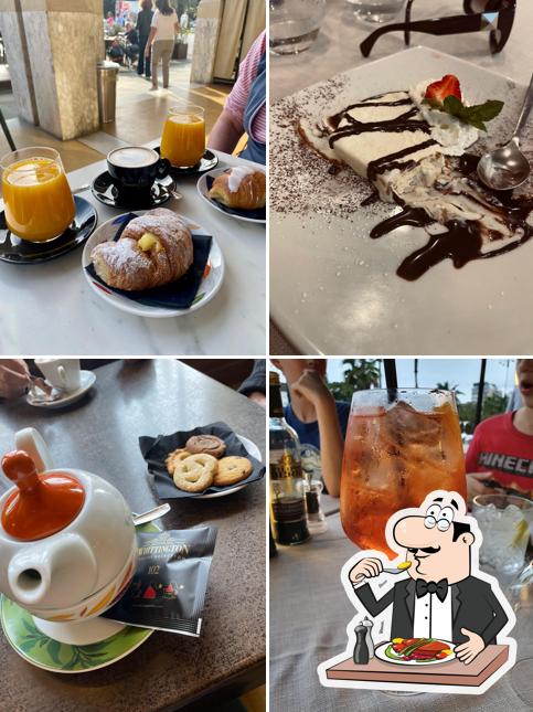 Cibo al Gran Caffè Margherita