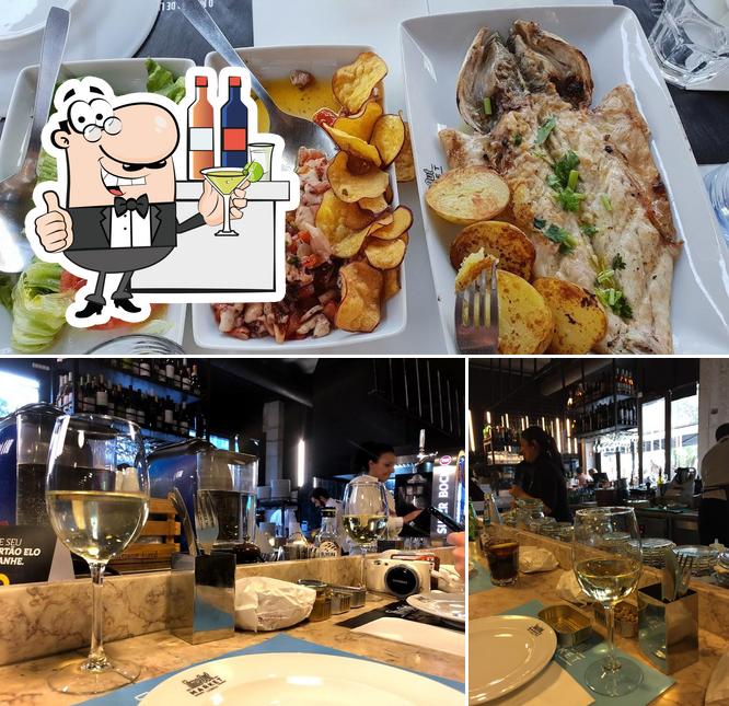 Las imágenes de barra de bar y comida en Balcão da Esquina