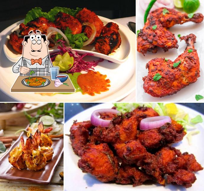 Chicken wings at Hotel Kaveri Grand Family restaurant and Luxury rooms