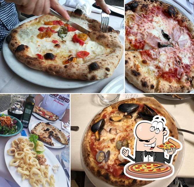 Scegli una pizza a Ristorante Pizzeria La Rocca